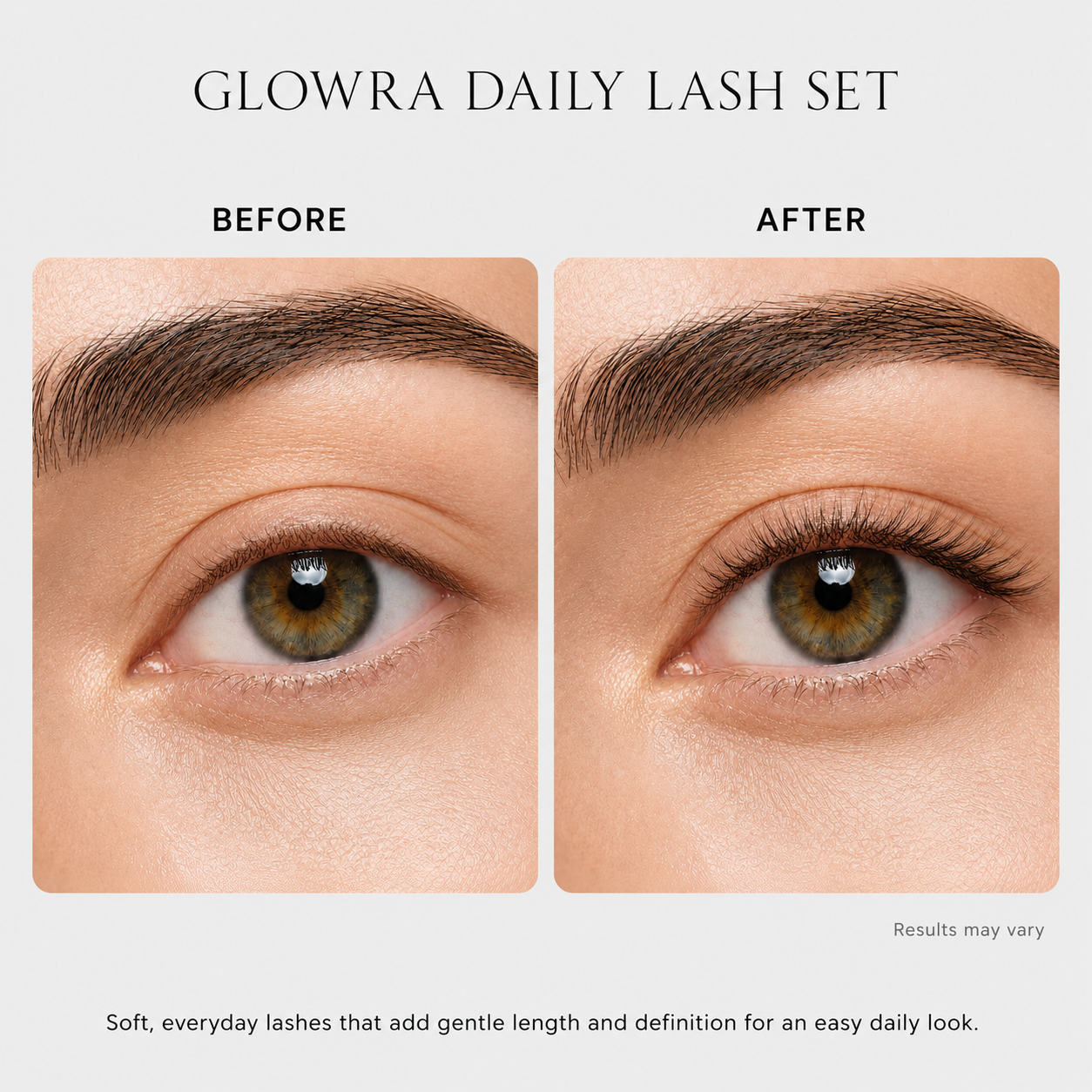 Glowra Daily Lash set