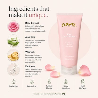 Rose Face Cleanser - 120ml