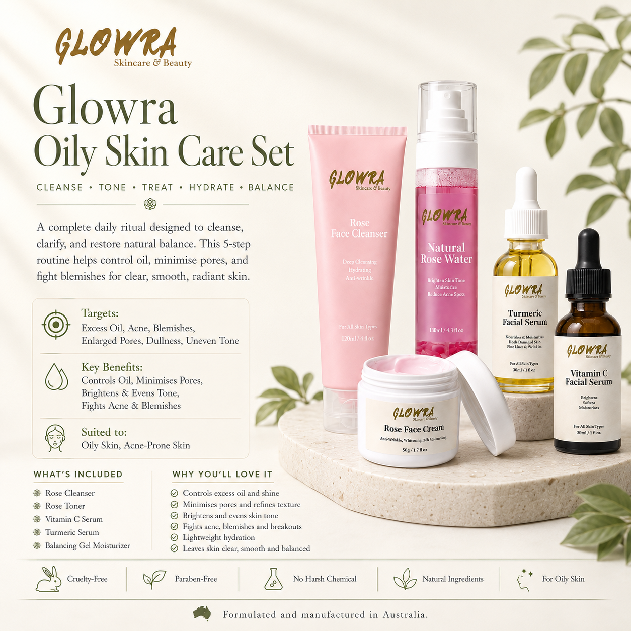 Oily Skin Care Set