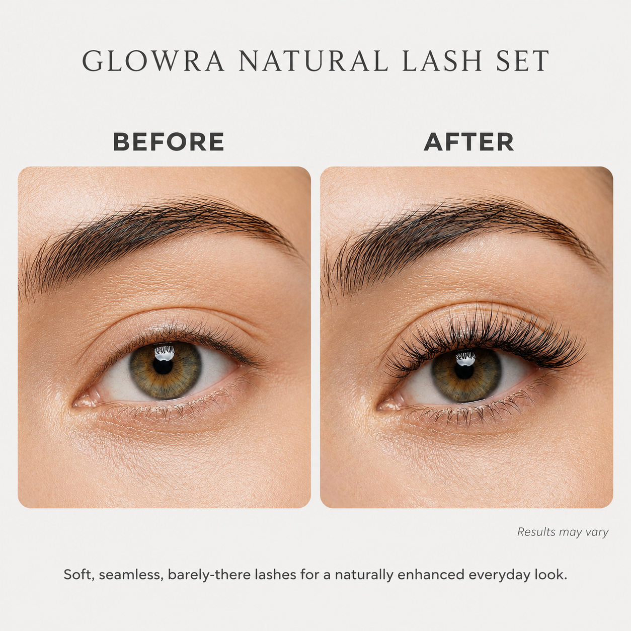 Glowra Natural Lash Set