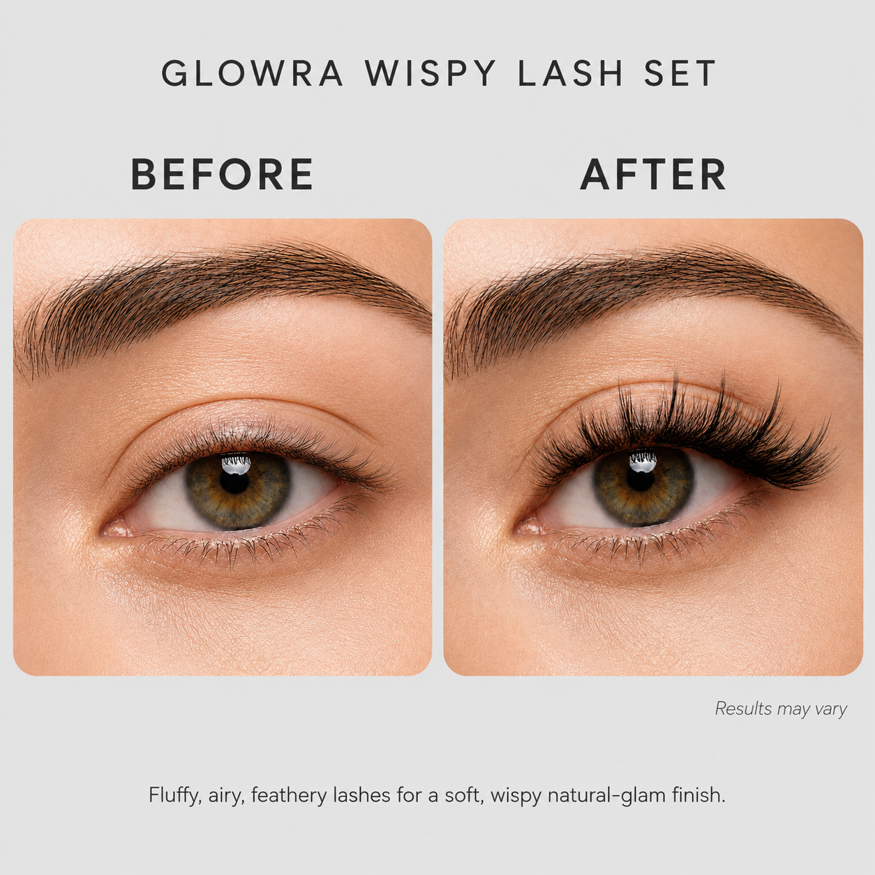 Glowra Wispy Lash set